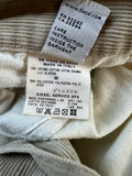 Vintage Diesel Cordhose 90s Mod. Cheyenne Made In Italy Braun 29