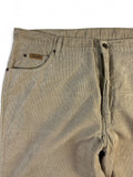 Vintage Wrangler Cordhose 90s "Texas" Hellbraun 40-30