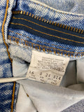 Vintage Levis Jeans 550 Boot Cut FLared Fit Damen Hellblau (16) M