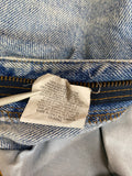 Vintage Levis Jeans 550 Boot Cut FLared Fit Damen Hellblau (16) M