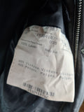 Moderne Burberry Lederjacke Lammnappa Schwarz XL-XXL
