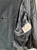 Moderne Burberry Lederjacke Lammnappa Schwarz XL-XXL