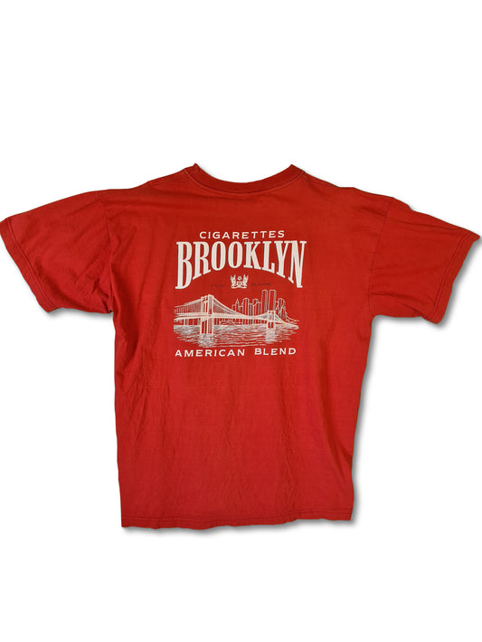 Vintage NoName Shirt Brooklyn Cigarettes American Blend L-XL