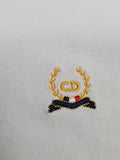 Vintage Christian Dior Polo Monogramm Crest M-L