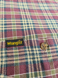 Vintage Wrangler Flanellhemd Kariert L