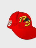 Moderne Ralf Schumacher Cap Deadstock Rot Unisize