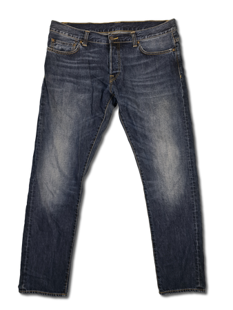 Moderne Carhartt Jeans Buccaneer Pant Dunkelblau 34x32