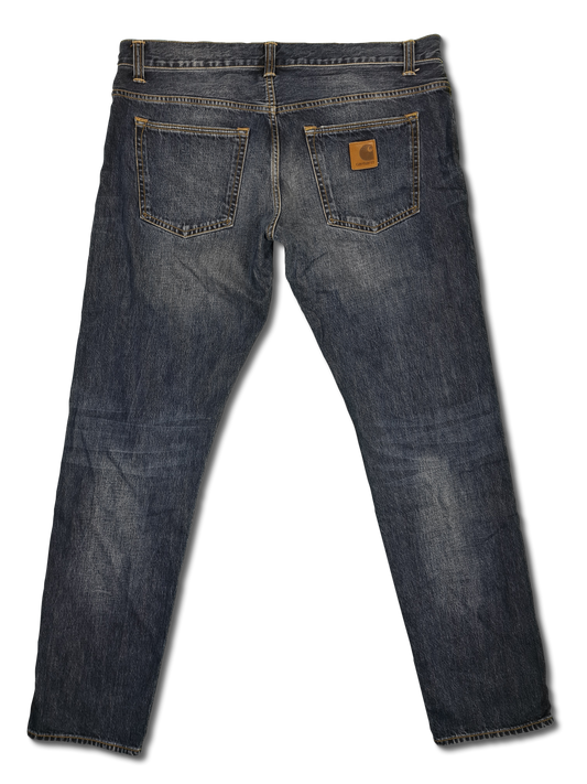 Moderne Carhartt Jeans Buccaneer Pant Dunkelblau 34x32
