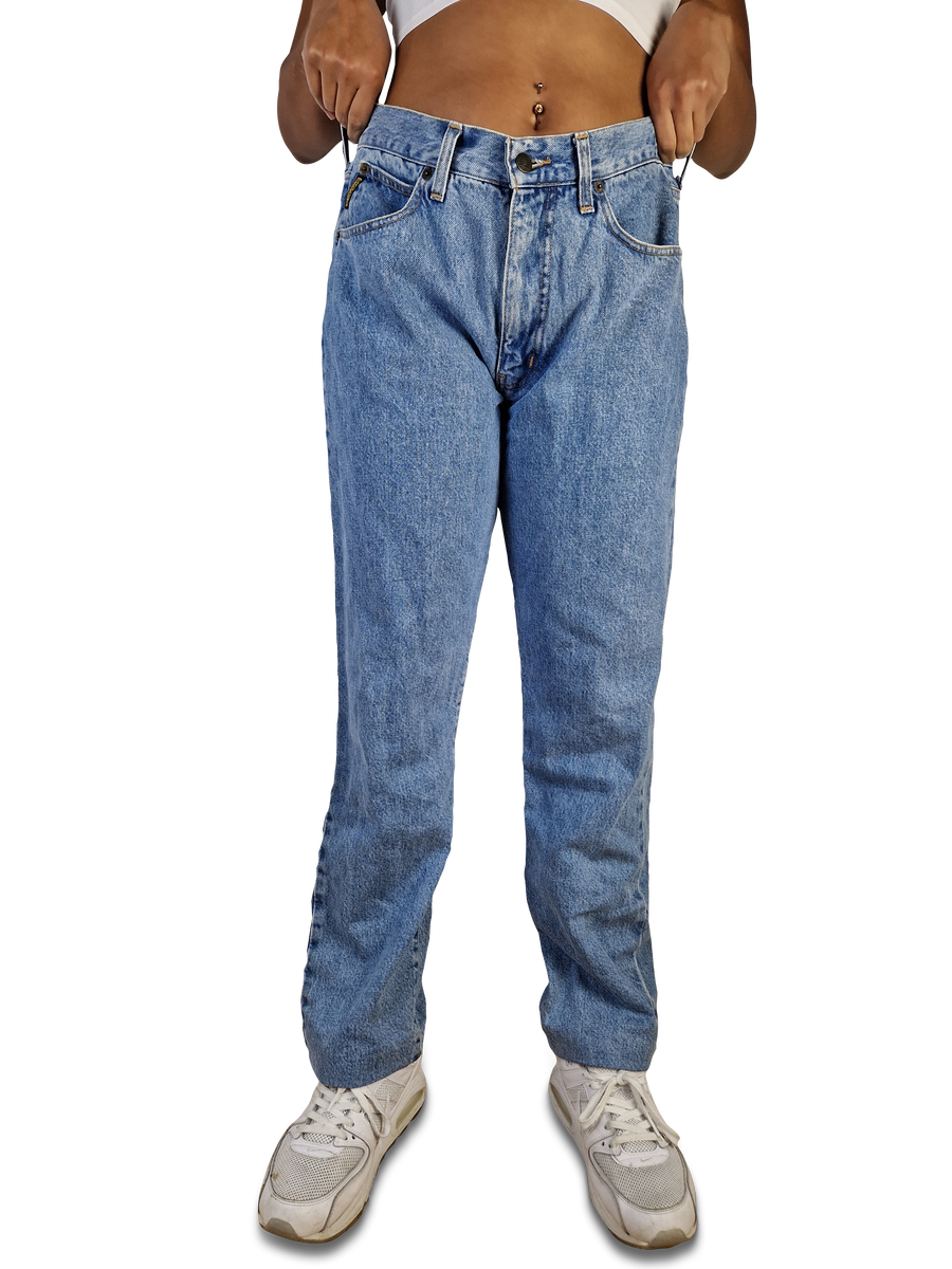 Vintage Armani Jeans Made In Italy Blau M-L – RareRags