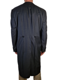 Vintage Ladage & Oelke Frack 80s Tasmanian Wool Schwarz (54) XL-XXL
