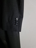 Vintage Ladage & Oelke Frack 80s Tasmanian Wool Schwarz (54) XL-XXL