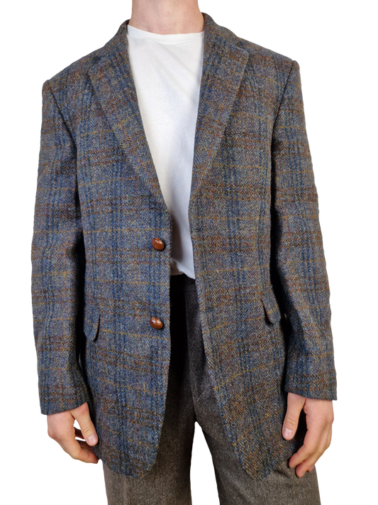 Modernes Harris Tweed Sakko By Digel Schurwolle (52) L-XL