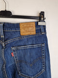 Moderne Levis Jeans Lot 511 Water<Less Dunkelblau W32 L34