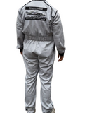 90s McLaren Racing-Einteiler Warsteiner Grau XL