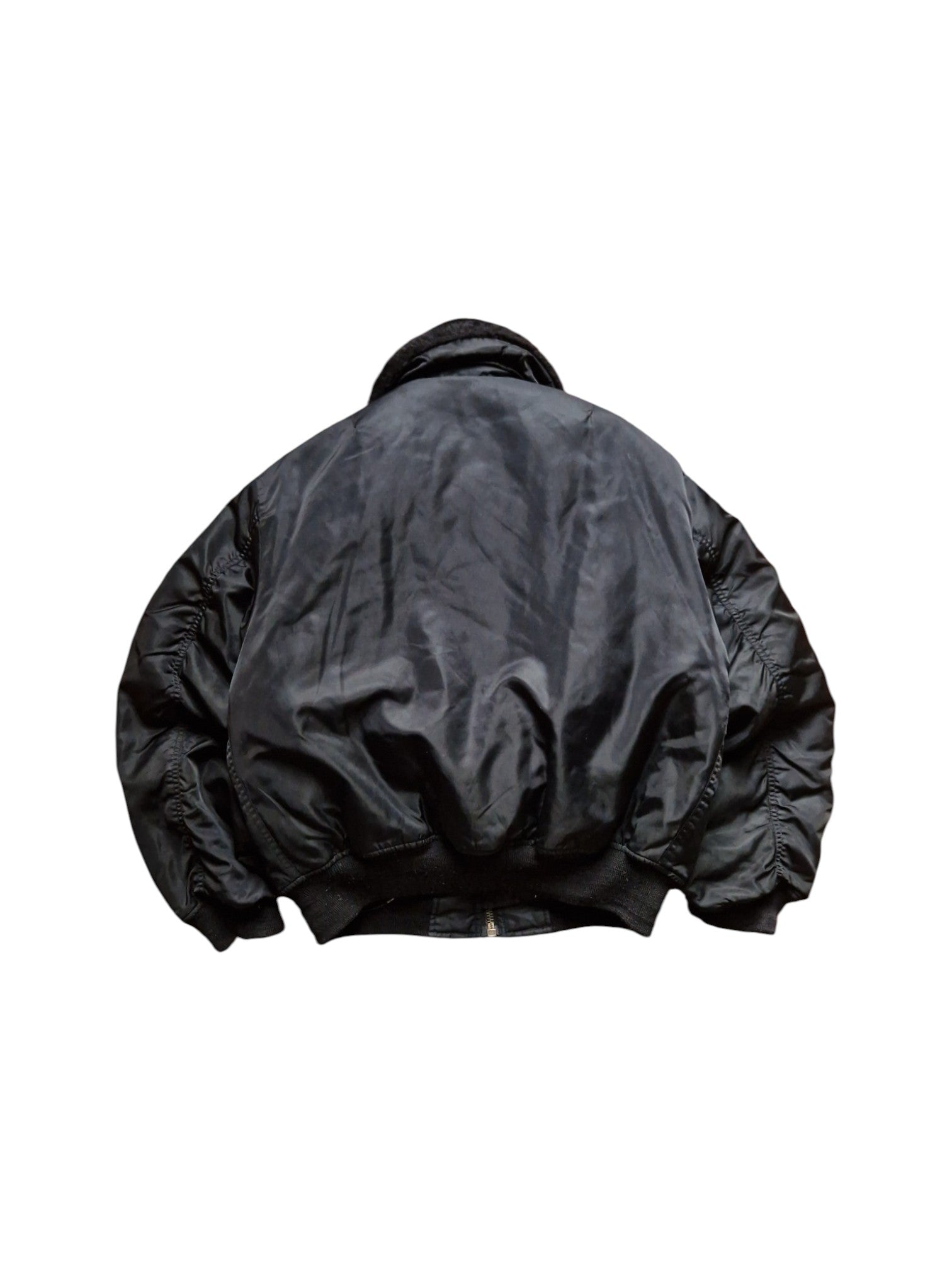 80s Redskins Bomber-/Fliegerjacke Inkl. Weste Schwarz