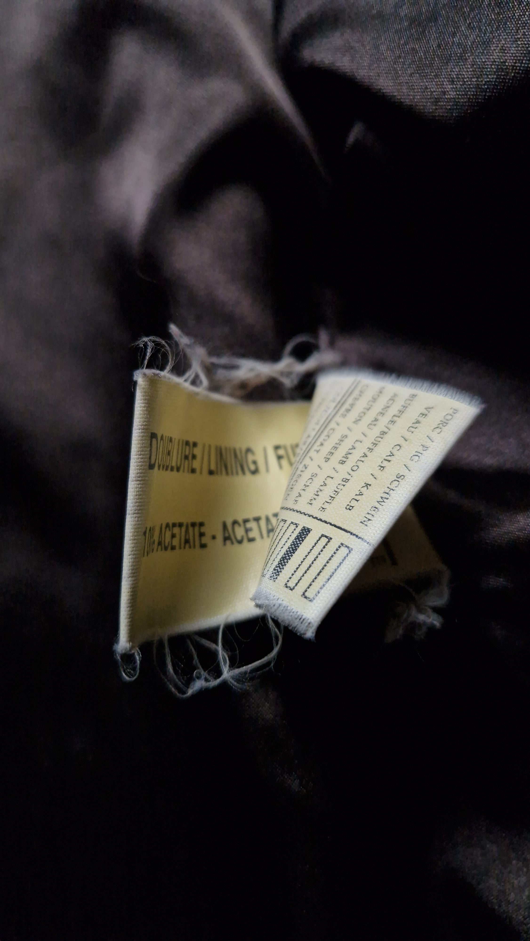 80s Redskins Lederjacke Car Coat Braun