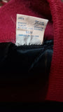Rare! 90s Nike Jordan Collegejacke Schwarz Rot M