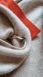 Akris Strickjacke Kaschmir Orange/Rot 38