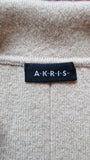 Akris Strickjacke Kaschmir Orange/Rot 38