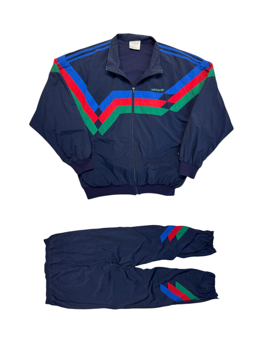 90s Adidas Sportanzug Dunkelblau D54 XXL