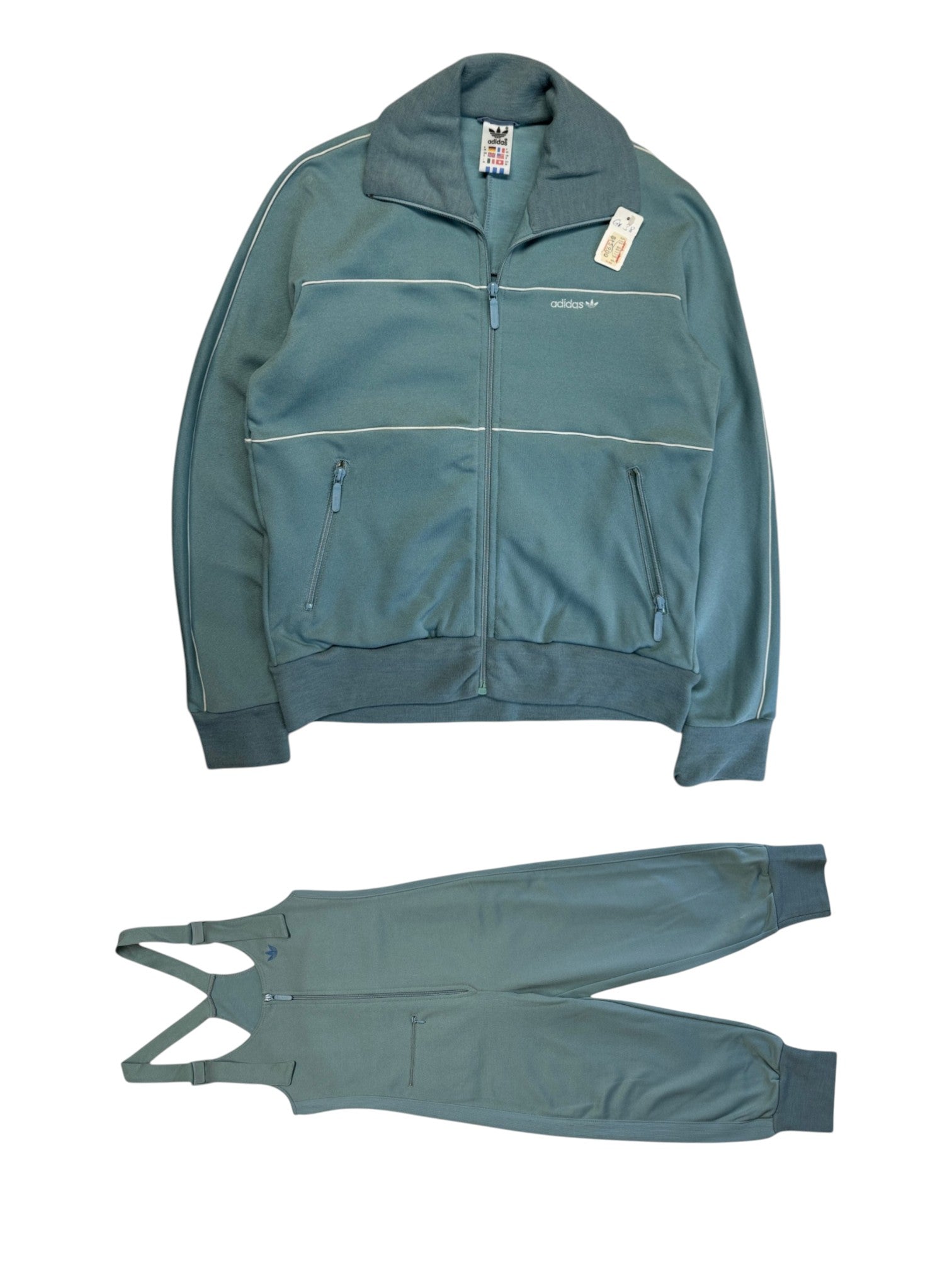 80s Adidas Damen Skianzug Made In Yugoslavia D38 S