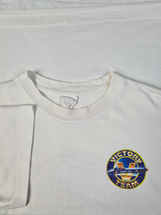 Vintage Victory Team Shirt Dubai UAE Weiß M-L