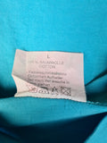 Vintage Cassello Shirt "Dancing In The Summer" Mäuse Blau L