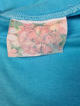 Vintage Cassello Shirt "Dancing In The Summer" Mäuse Blau L
