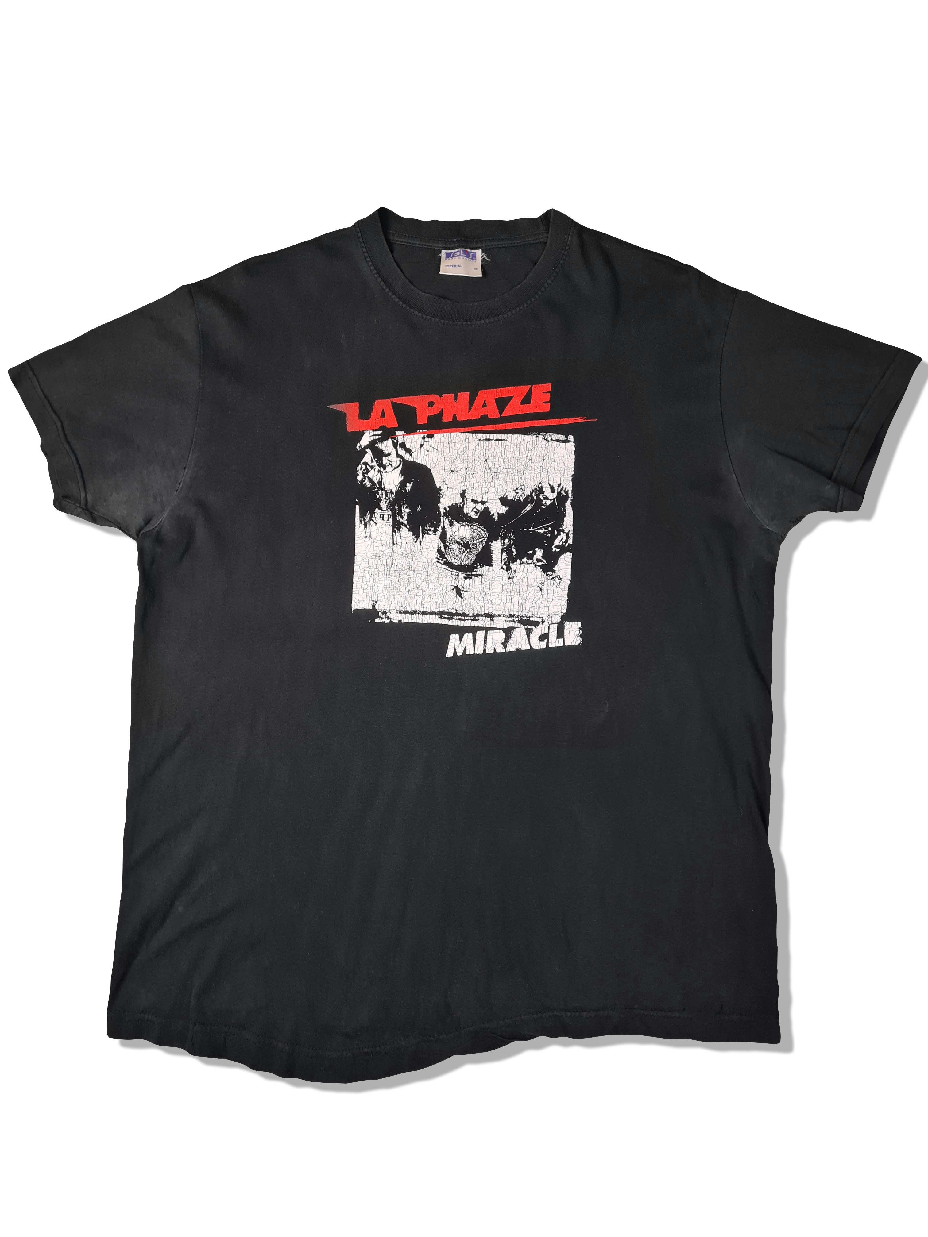 La Phaze Shirt Miracle French Punk Rock Band Merch 2008 Schwarz M