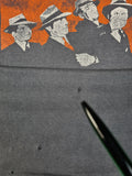 Rare! Vintage Hanes Shirt 80s Offenders Rabit Cat Records Punk Merch Made In USA Single Stitched Schwarz L