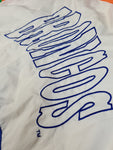 Vintage Pro Line x Apex One Jacke Broncos NFL Made In Macau Blau Orange L