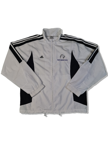 Adidas sportjacke top schwarz gold