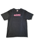 Hanes Shirt "ATM, Amazing Transparent Man: Midwest Slut Core" Bedruckt Schwarz M