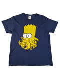 Delta Pro Weight Shirt Simpsons Bart Davy Jones Oktopus Dunkelblau M