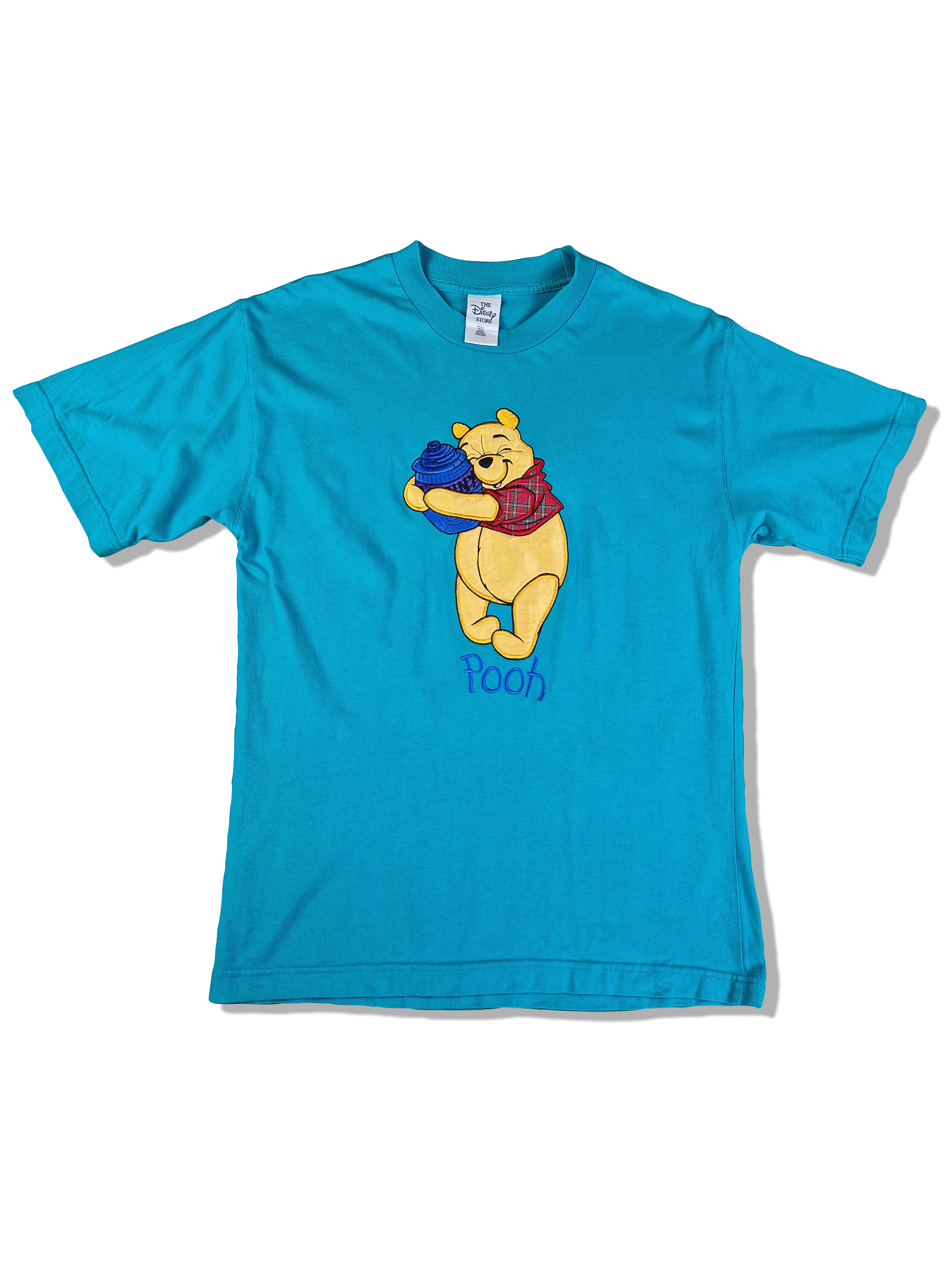 Disney Shirt Pooh Bestickt Blau S - RareRags
