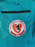 Vintage Erima Trikot Langarm 80s Berliner Fussball-Verband E.V. Schiedsrichter Grün M