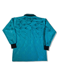 Vintage Erima Trikot Langarm 80s Berliner Fussball-Verband E.V. Schiedsrichter Grün M