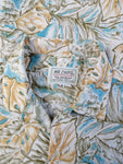 Vintage Mr. Chips 80s Hawaiihemd Made In Korea Blau Braun M