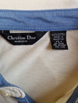 Vintage Christian Dior Poloshirt Small Spellout L