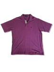Burberry Poloshirt Basic Made In England Nova Check Knopfleiste Lila XL