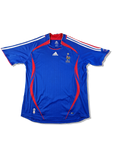 Adidas Trikot Frankreich 2006 Fußball Nationalmannschaft Home Blau XL