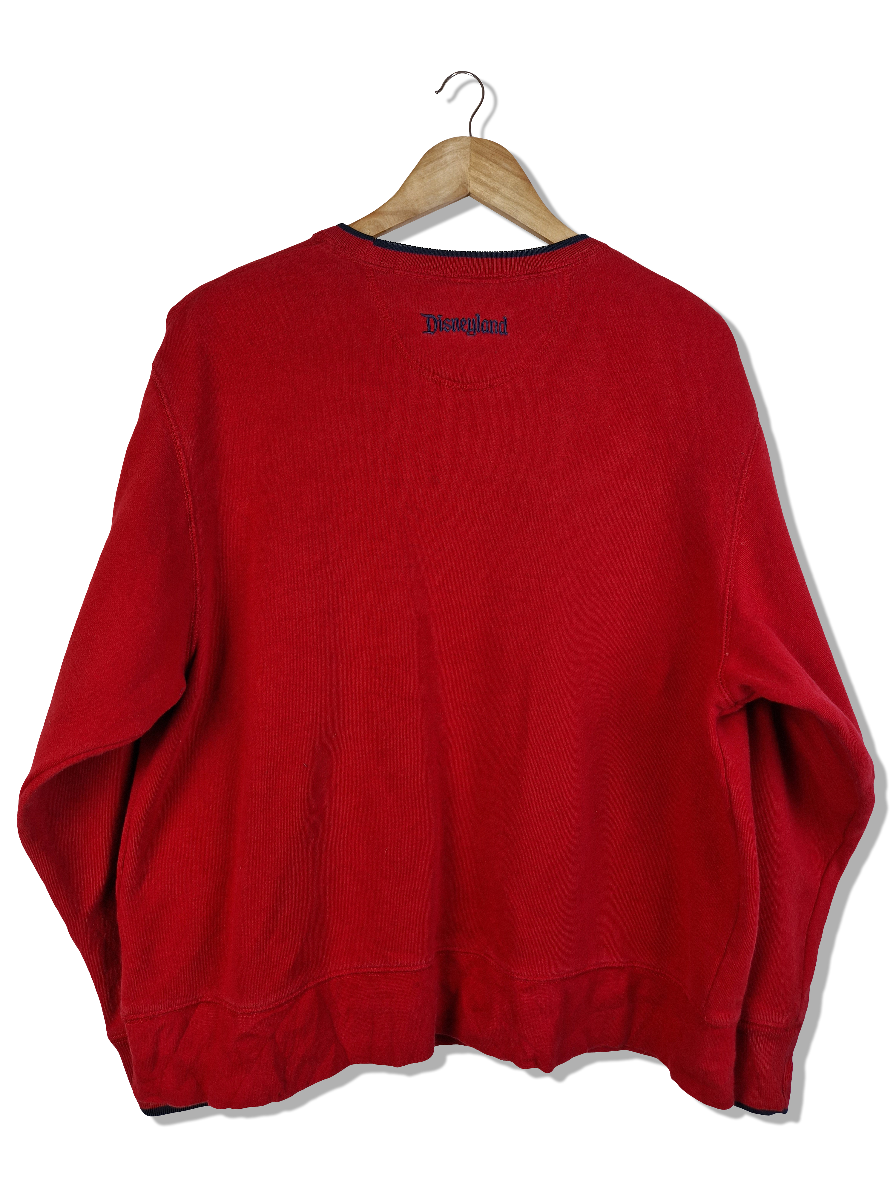 Disneyland Sweater Mickey Bestickt Rot S