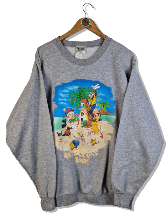 Disney Sweater Sunny Holidays 2004 Grau L