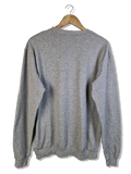 Vintage Nike Sweater 80s Bedruckt Grau L-XL