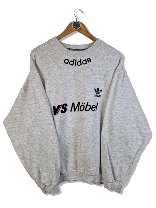 Vintage Adidas Sweater VS Möbel Grau M