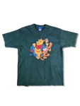 Vintage Disney Winnie Pooh By Jerry Leigh Single Stitched Made In USA Grün XL