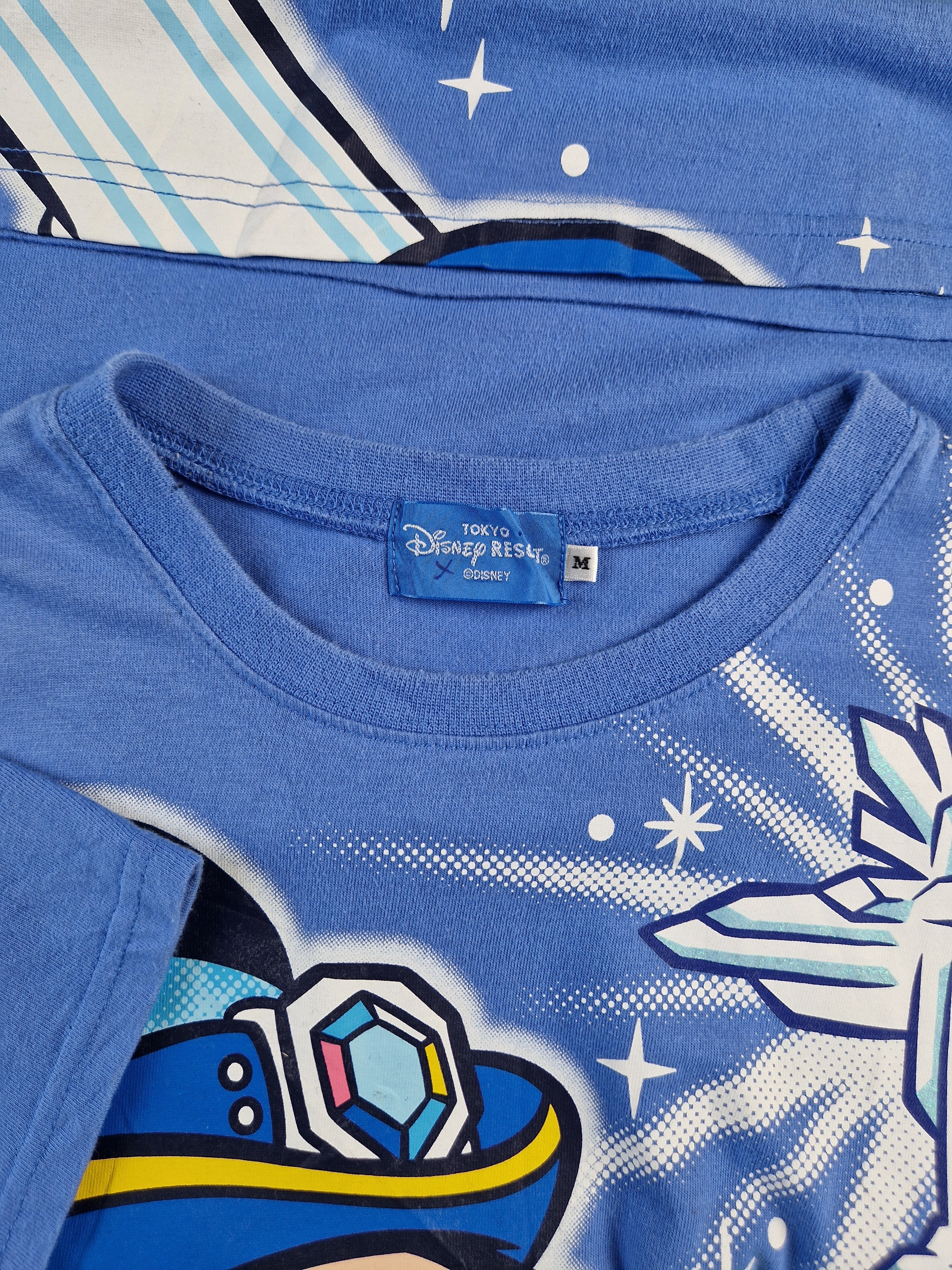 Vintage Disney Shirt Resort Tokyo Mickey Blau M - RareRags