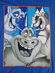 Rare! Vintage Disney Shirt Glöckner von Notre Dame Single Stitched Blau XL