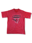 Vintage Chicago Bulls Shirt Single Stitched Bedruckt Rot M