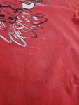 Vintage Chicago Bulls Shirt Single Stitched Bedruckt Rot M
